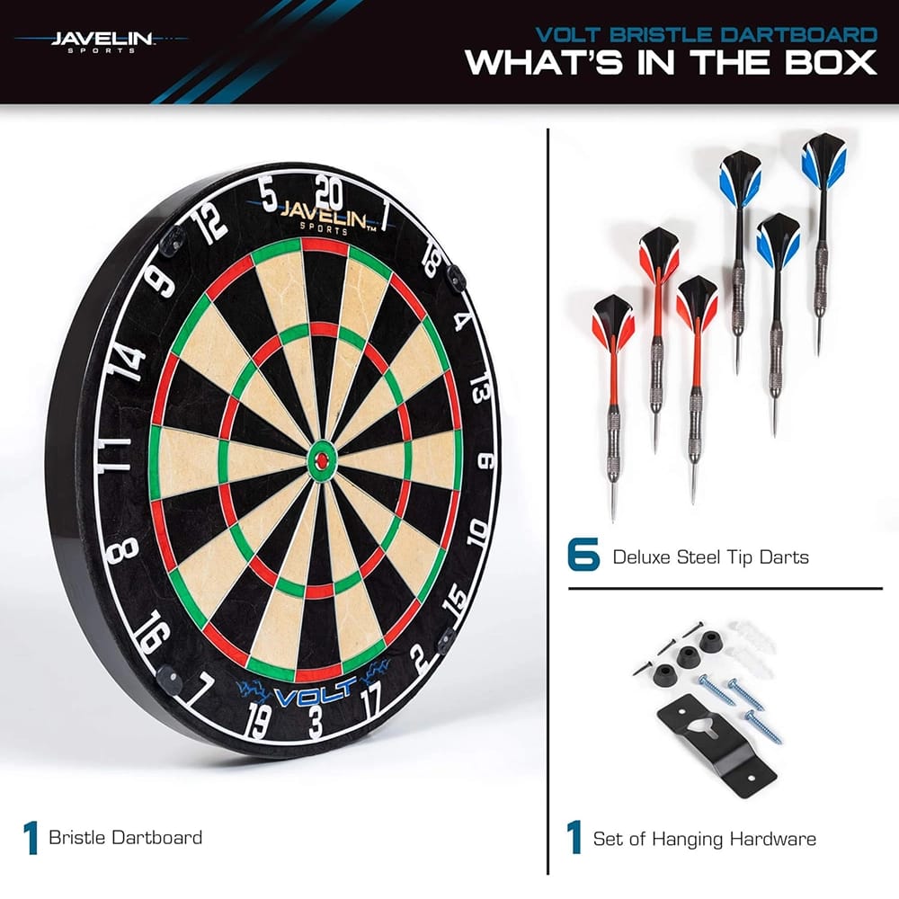 EastPoint Sports Volt Bristle Dart Board