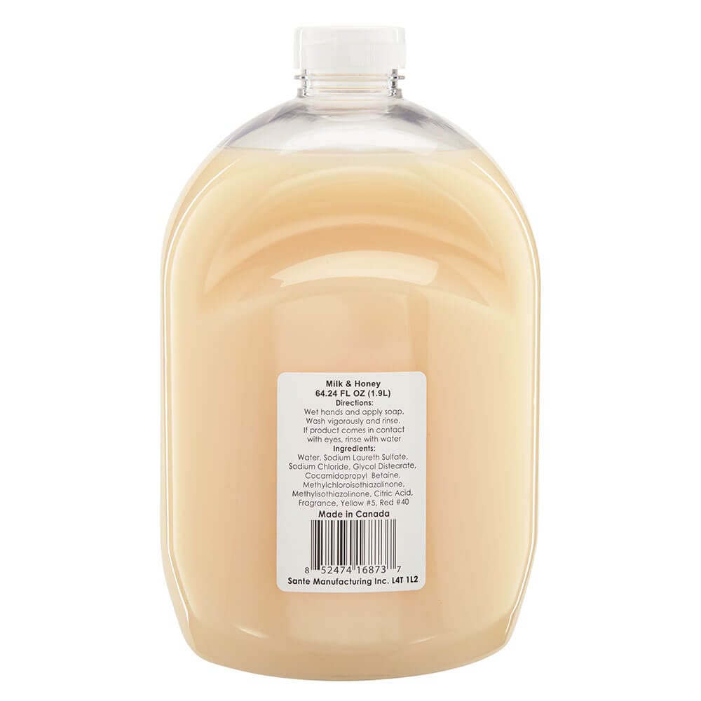 Spa Soap Milk and Honey Cream Soap Refill, 64.24 oz