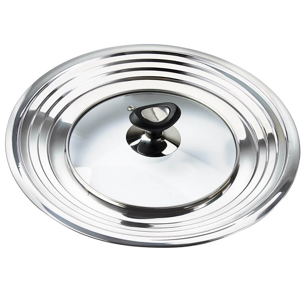 Universal Stainless Steel Lid, 12"