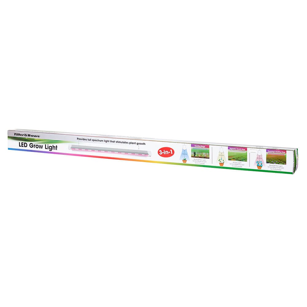 Tiller & Rowe 3-in-1 LED Linkup Grow Light, 4'