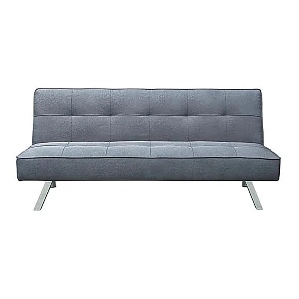 Serta Carson Convertible Futon, Light Gray