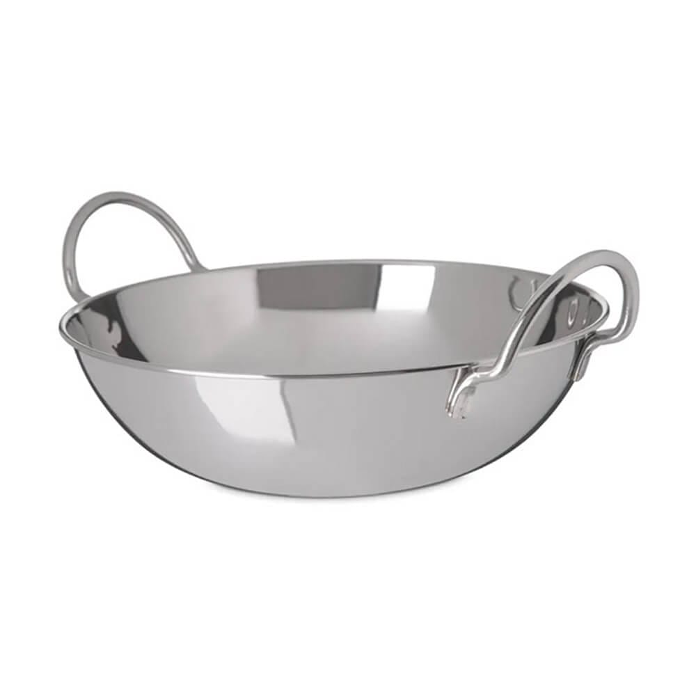 Carlisle 3 qt Stainless Steel Balti Dish