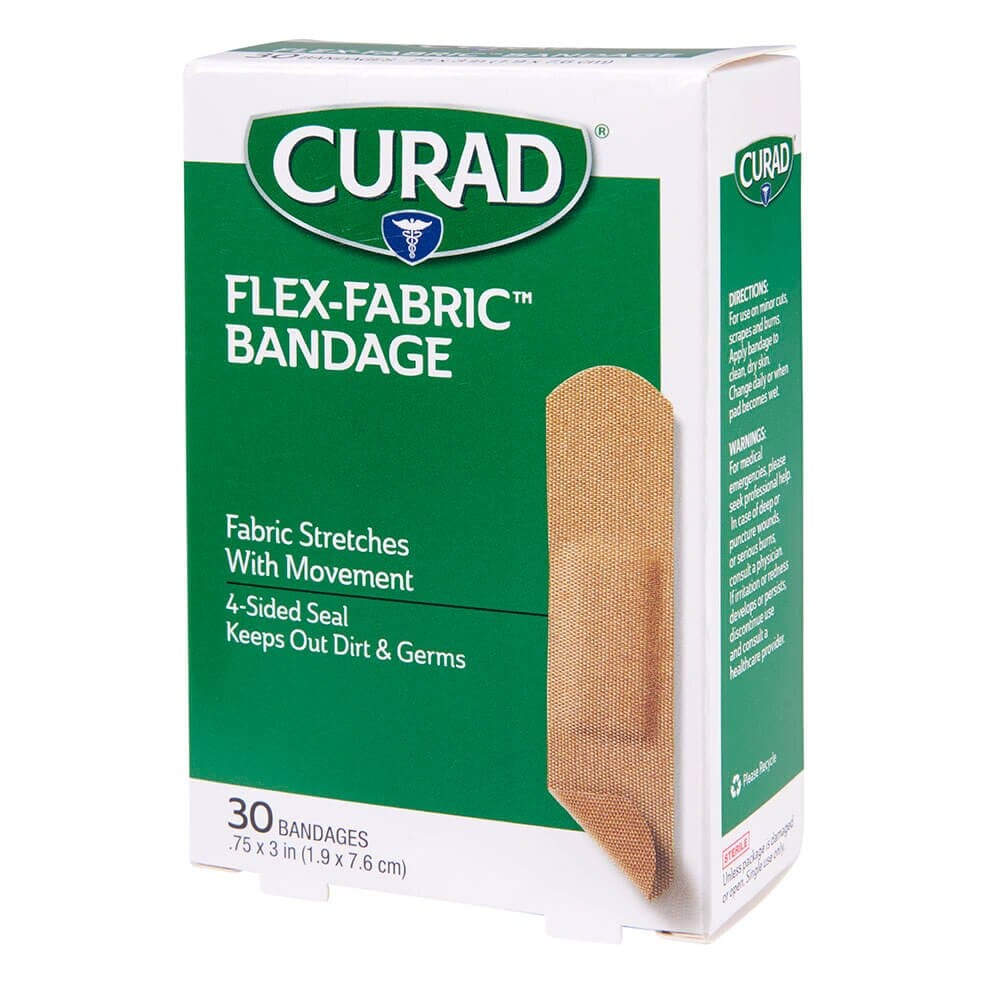 Curad Flex-Fabric Bandages, 30 Count