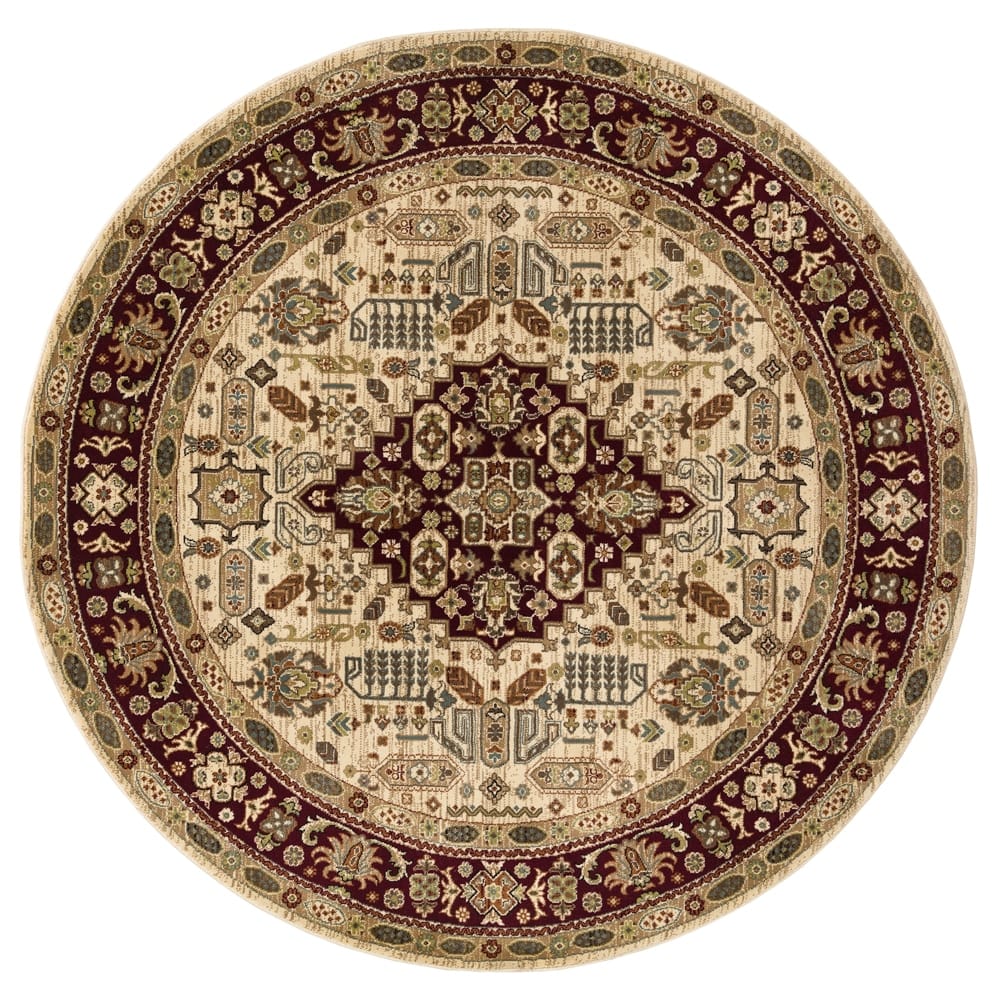 Valencia Area Rug, 5'5" Round 1 Million Point