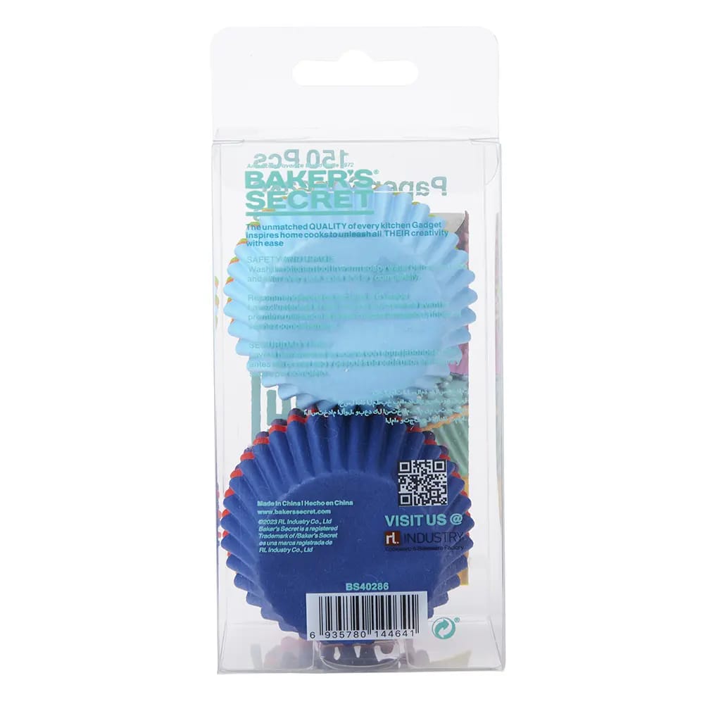 Baker's Secret Paper Cupcake Liners, 2" x 1.4", 150ct.