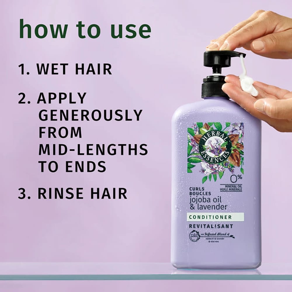 Herbal Essences Jojoba Oil & Lavender Curls Conditioner, 29.2 fl oz
