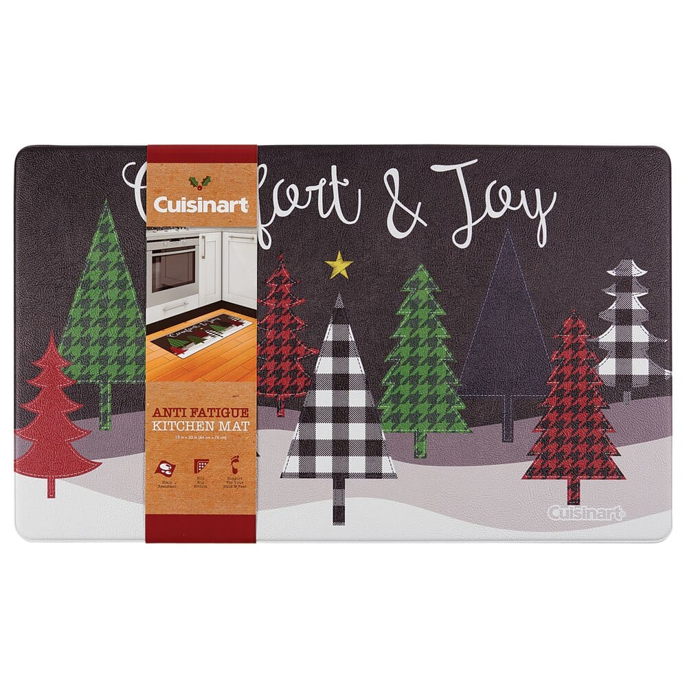 18" x 30" Cuisinart Christmas Anti Fatigue Kitchen Mat