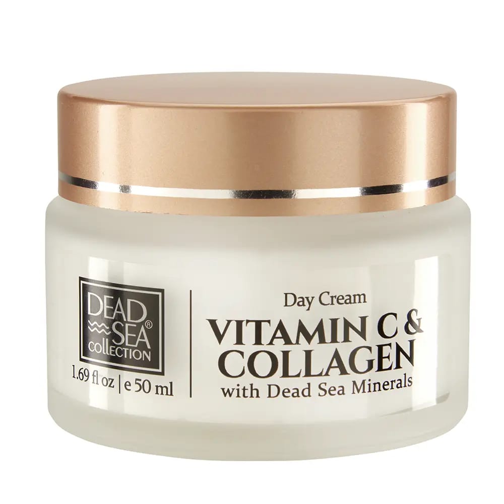 Dead Sea Vitamin C + Collagen Face Cream, 1.69 fl.