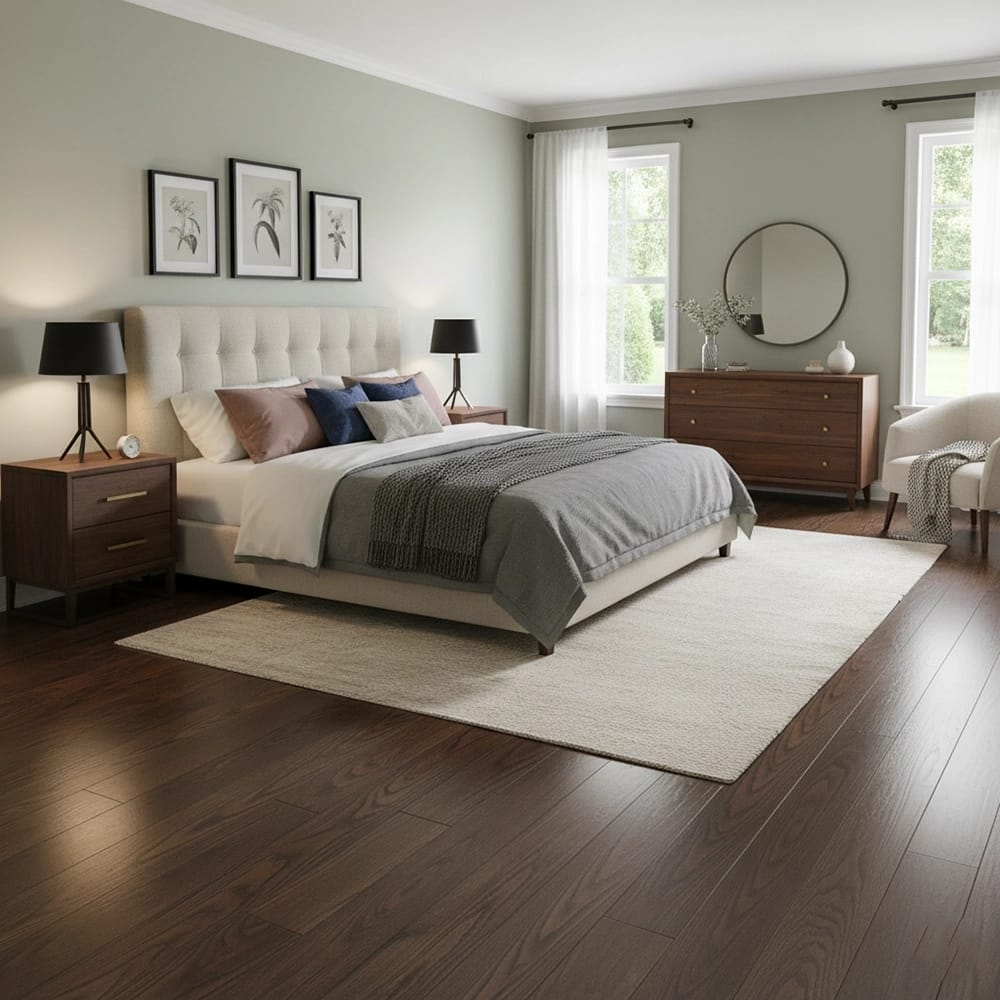 Bellawood 3/4" Mocha Oak Solid Hardwood Flooring, Brown, 23.5 sq. ft. ($6.38/sq. ft.)