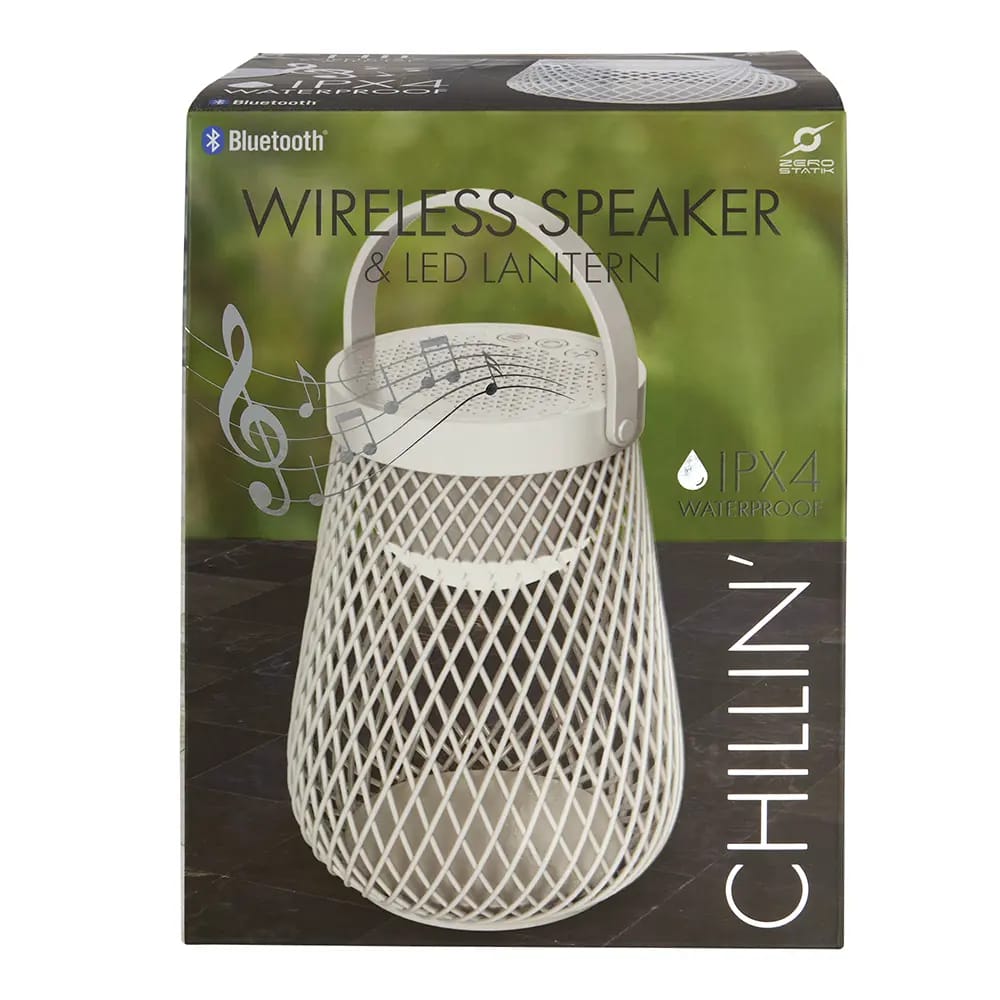 Chillin' Wireless Speaker & LED Lantern