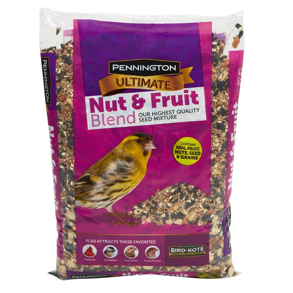 Pennington Ultimate Nut & Fruit Blend Wild Bird Seed, 7 lbs