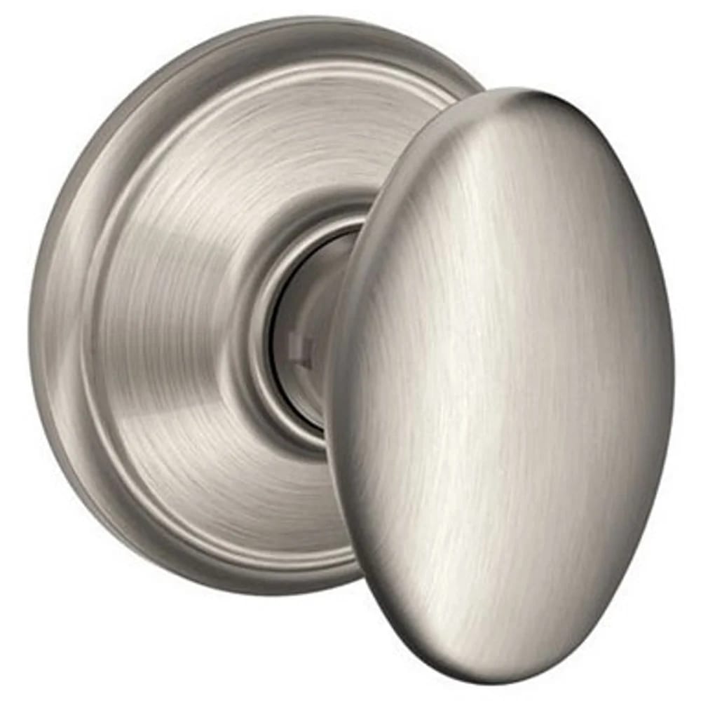 Schlage Siena Privacy Door Knob, Satin Nickel