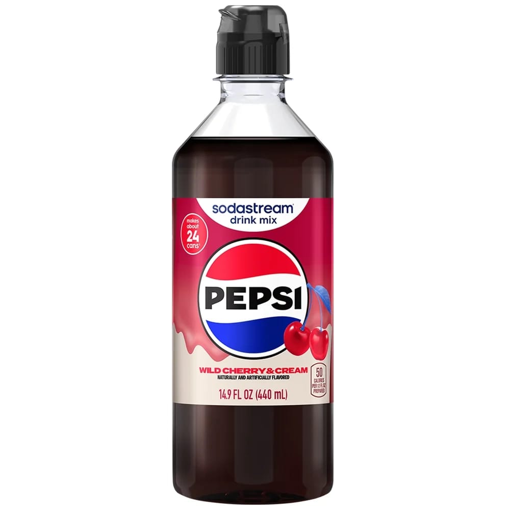 SodaStream Pepsi Wild Cherry & Cream Drink Mix, 14.9 oz