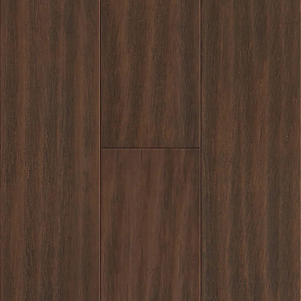 AquaSeal 7mm Timberline Distressed Water-Resistant Strand Engineered Bamboo Flooring, Brown, 22.5 sq. ft. ($4.44/ sq. ft.)