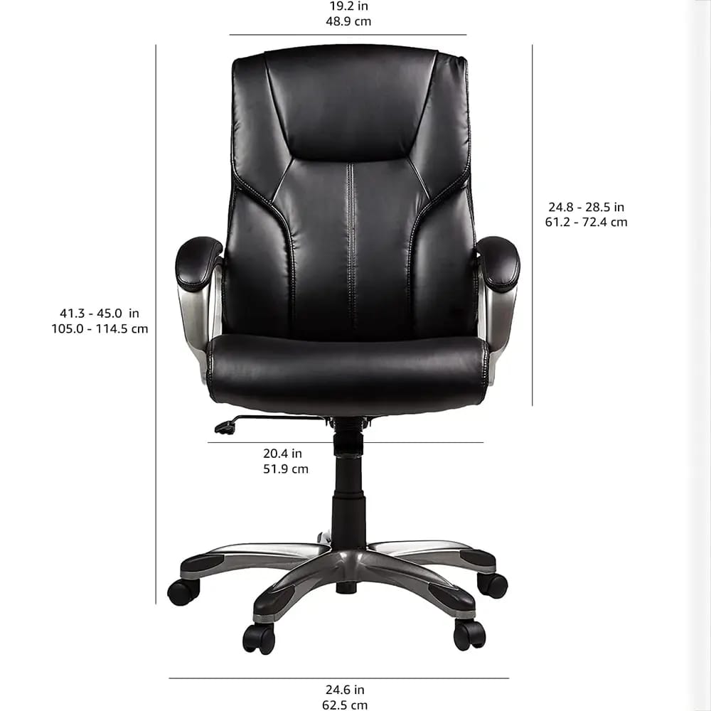 Executive Home Office Desk Chair, Black