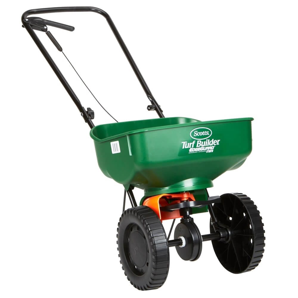 Scotts Turf Builder Edgeguard Mini Broadcast Spreader