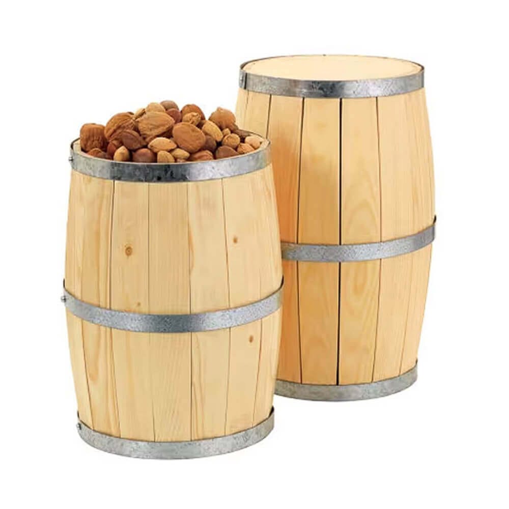 Oneida Farm to Table Wood Barrels, Case of 2