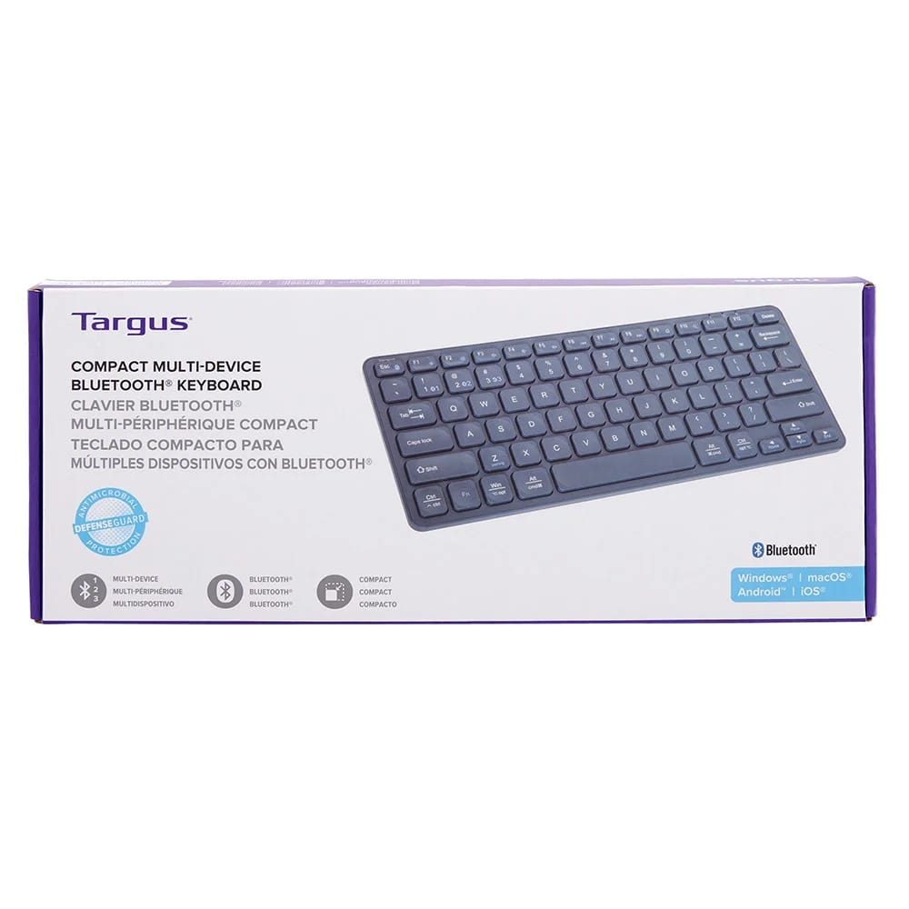 Targus Compact Multi-Device Bluetooth Keyboard, Black