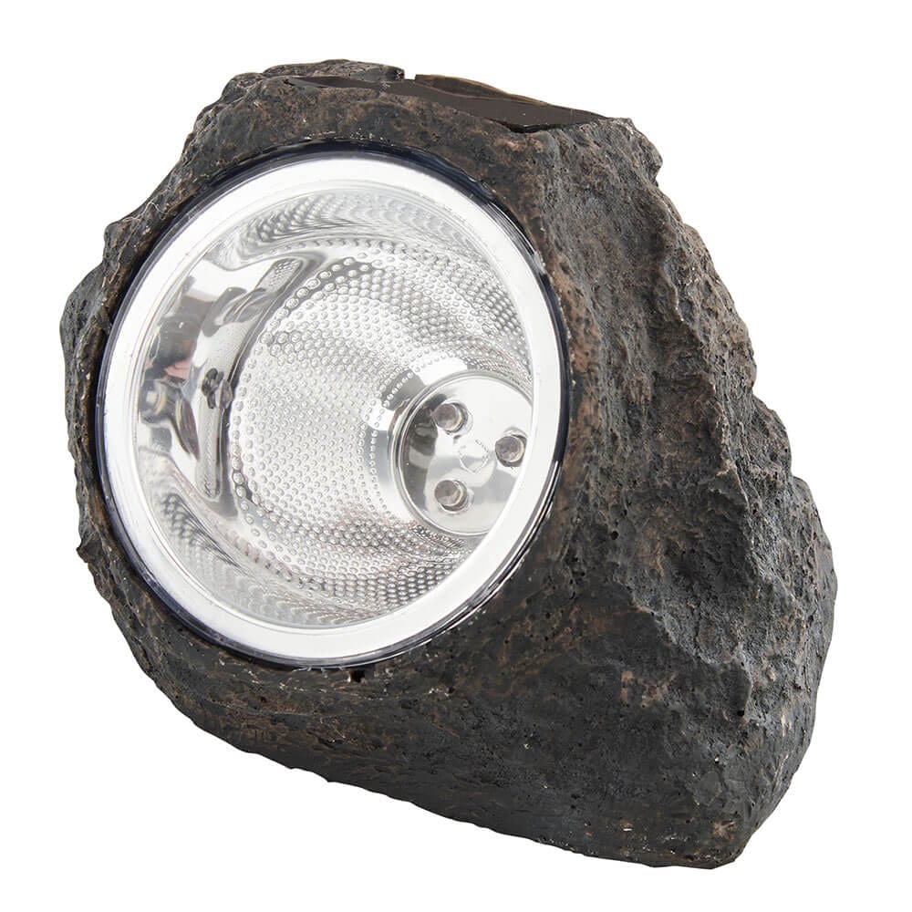 Outdoor Living Accents Resin Stone Solar Light