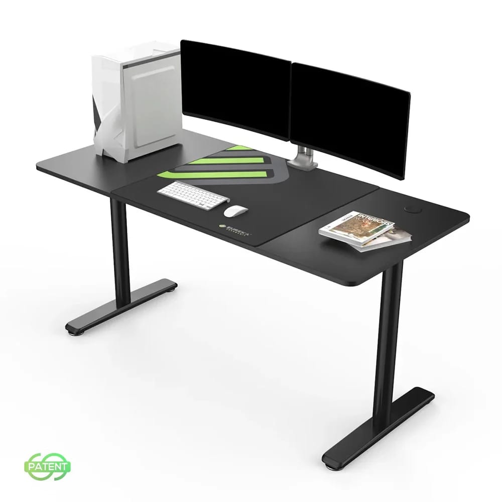 Eureka Ergonomic Computer Desk, Black