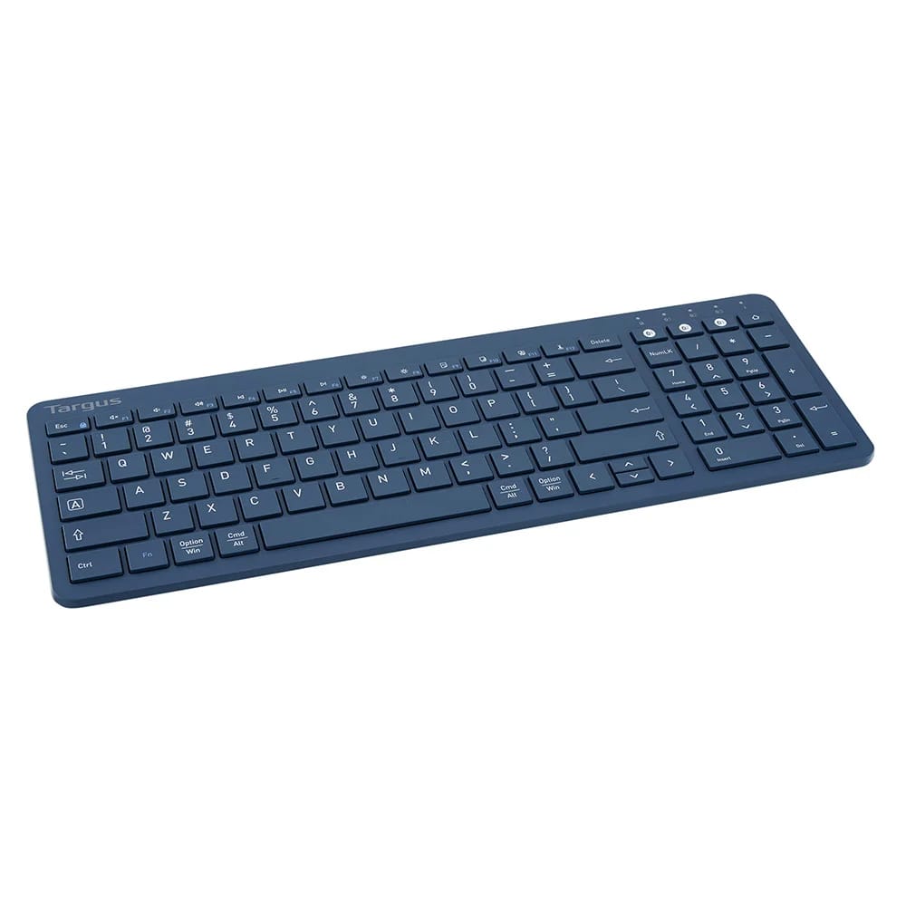 Targus Midsize Multi-Device Bluetooth Wireless Keyboard, Blue