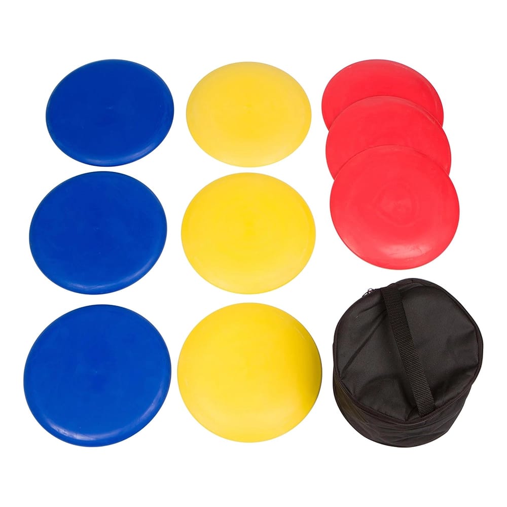 Trademark Innovations 9-Piece Disc Golf Set with Carry Bag
