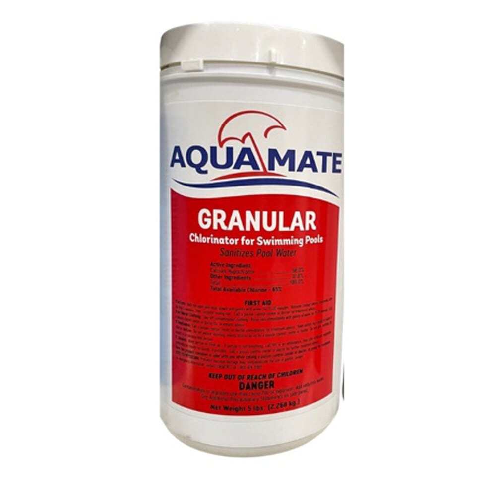 Aquamate Granular Chlorine, 5 lbs