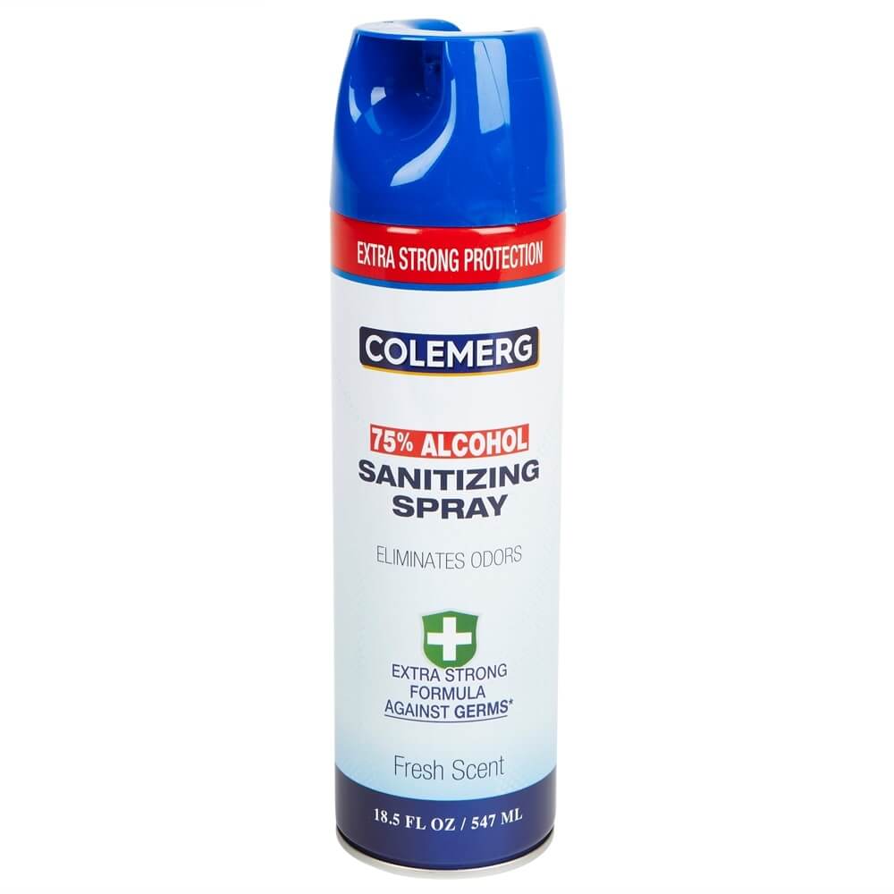 Colemerg Sanitizing Spray, Fresh Scent, 18.5 oz