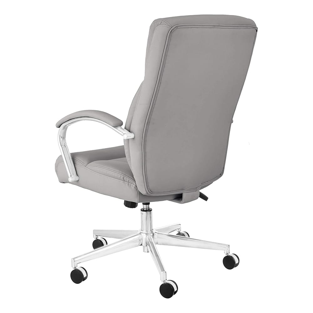 Cushioned Executive Desk Chair, Gray