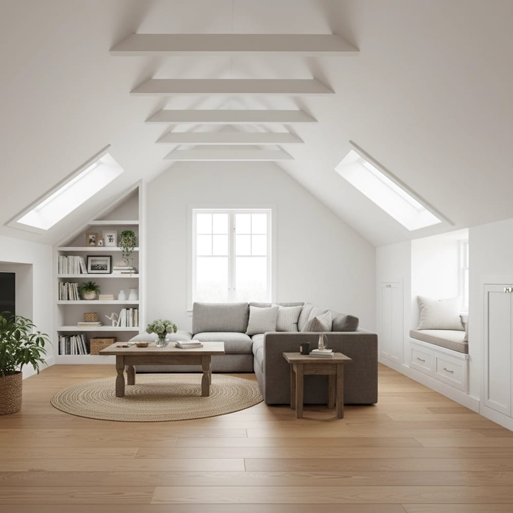Builder's Pride 3/4" Copper Ridge Hickory Prefinished Solid Hardwood Flooring, Light Brown, 18 sq. ft. ($7.50/sq. ft.)