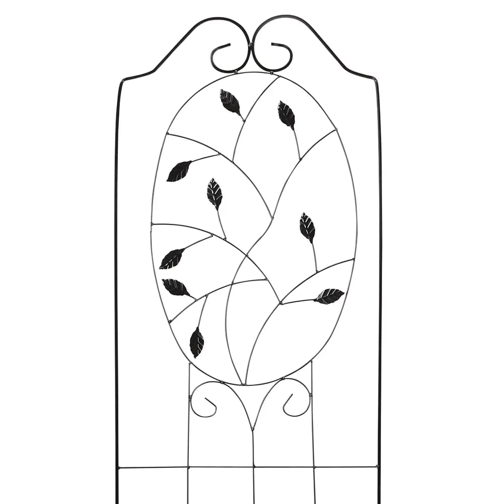 Tiller & Rowe Bronze Garden Trellis, 60"