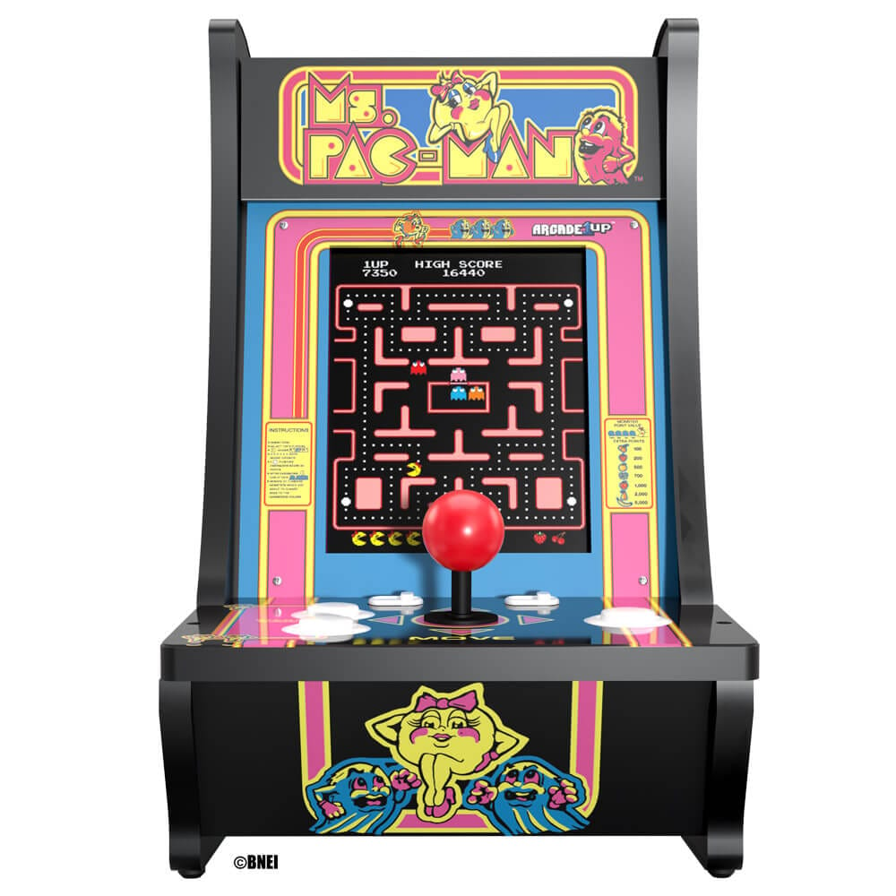 Arcade1Up Ms. Pac-Man 5-in-1 Counter-Cade