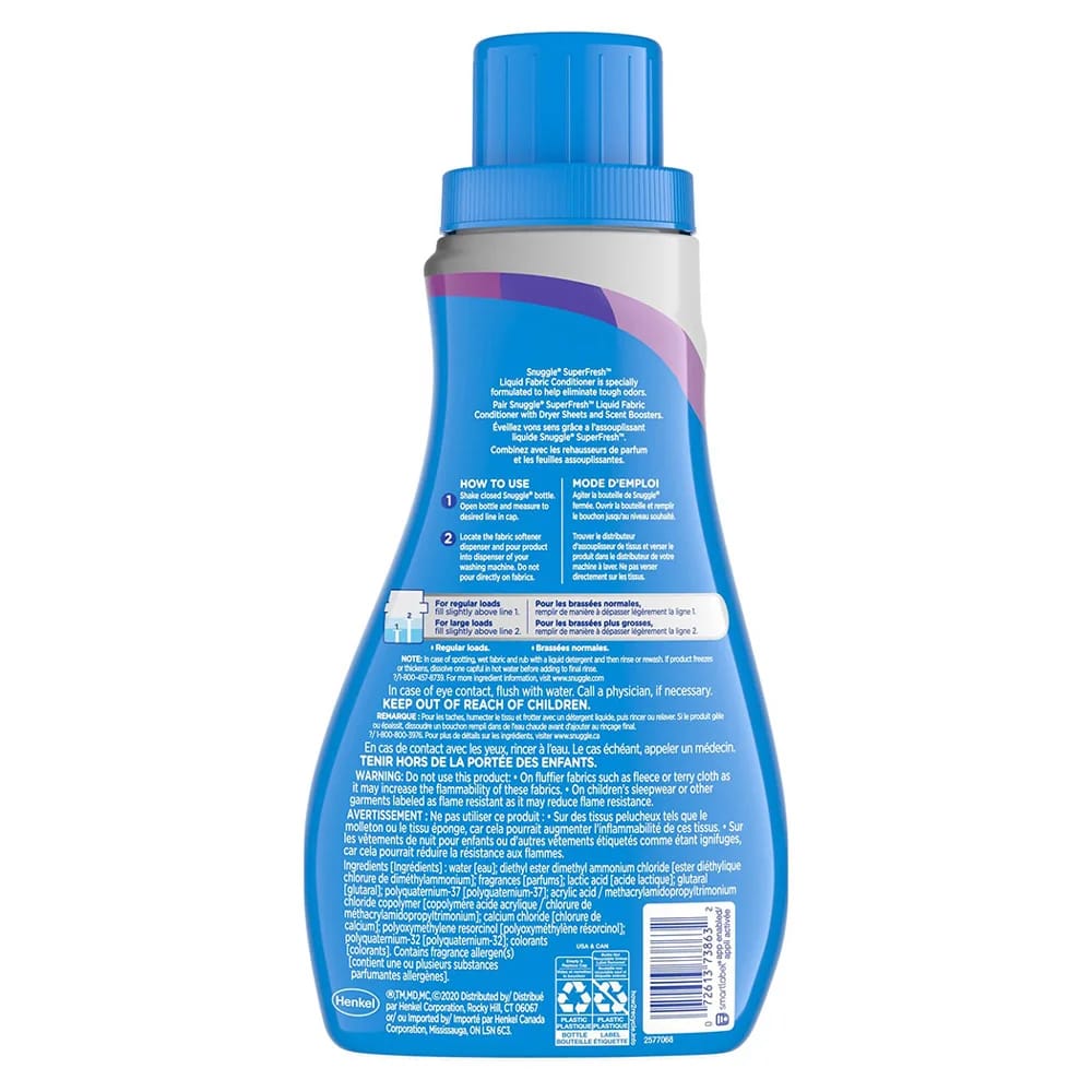 Snuggle Super Fresh Violet Breeze Fabric Conditioner, 31.7 oz