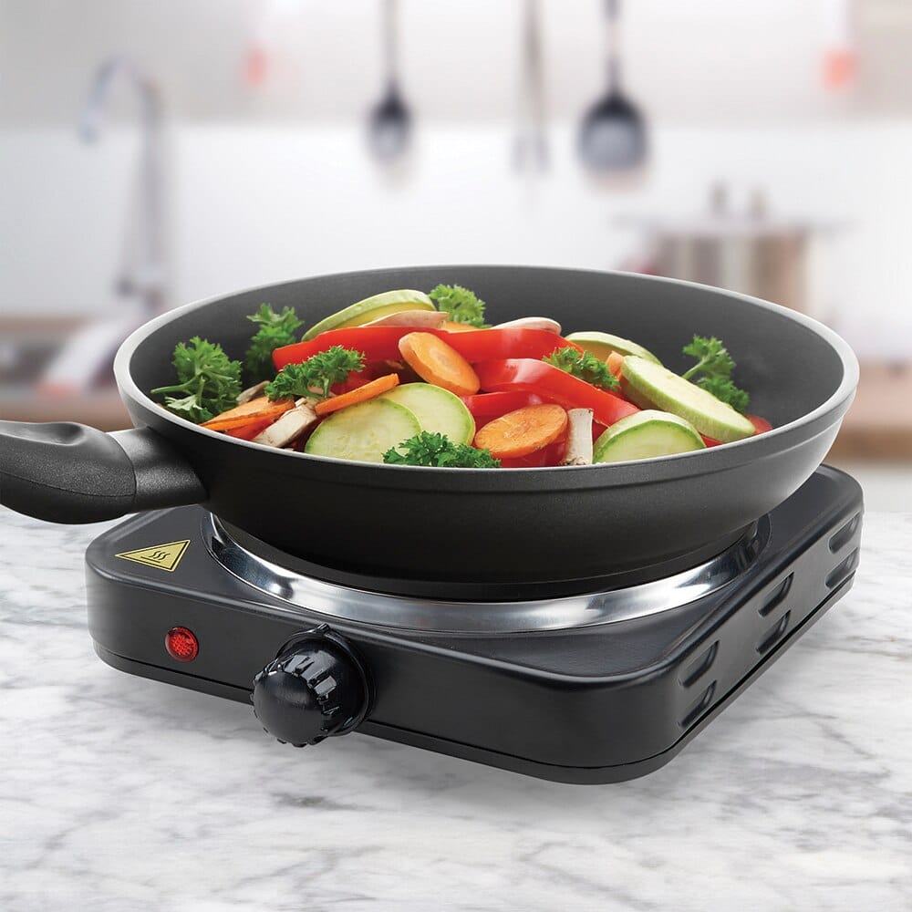 Single Burner Cooktop, Black