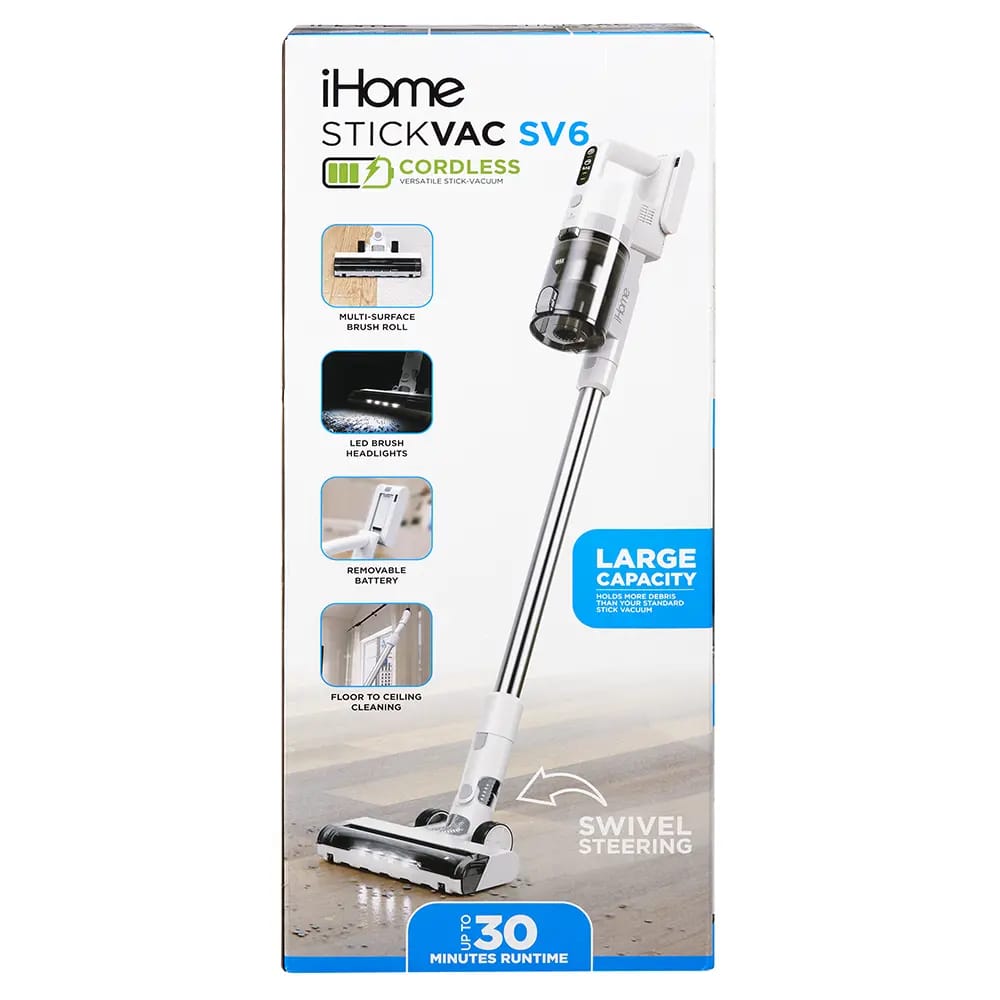 iHome Versatile Stick-Vacuum SV6