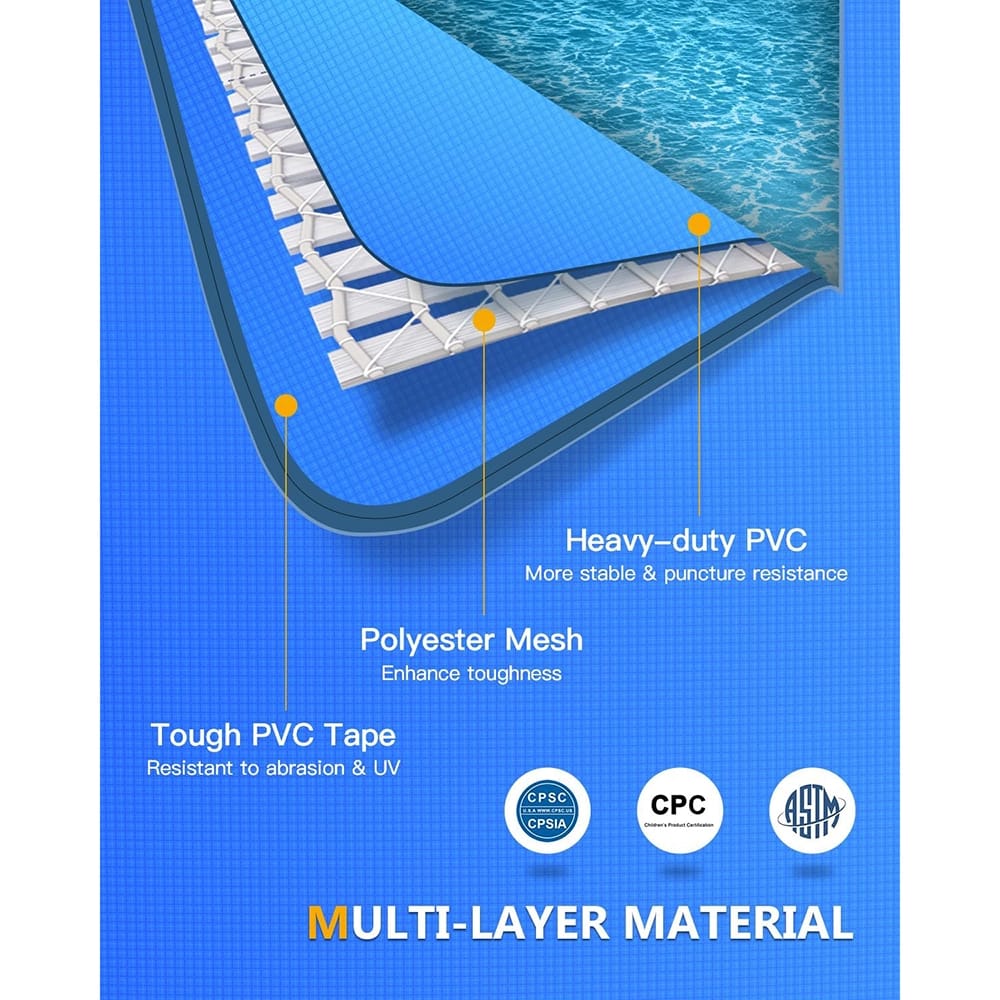 Sunrio 10' x 30" Round Inflatable Above Ground Pool