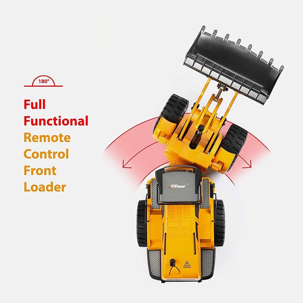 Top Race Remote Control Bulldozer