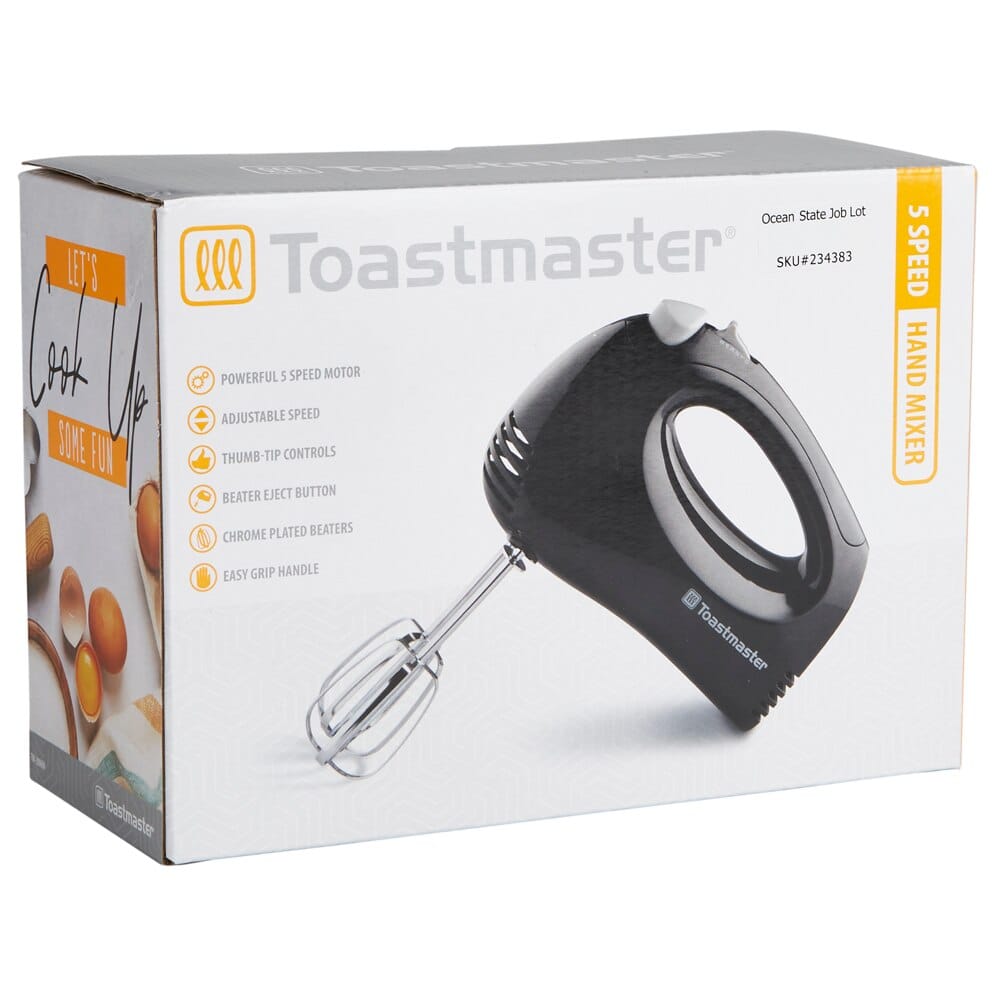 Toastmaster 5-Speed Hand Mixer