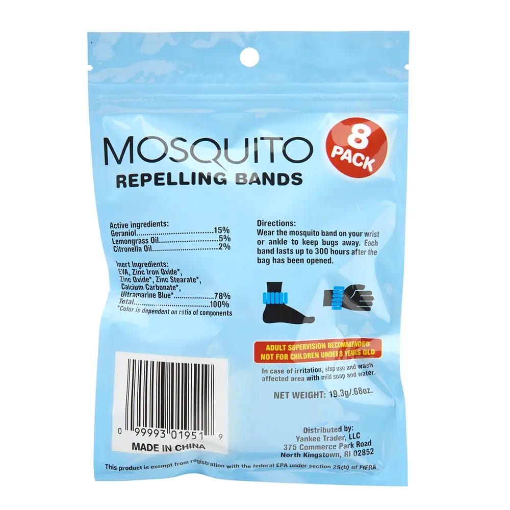 Mosquito Repelling Band, 8pk