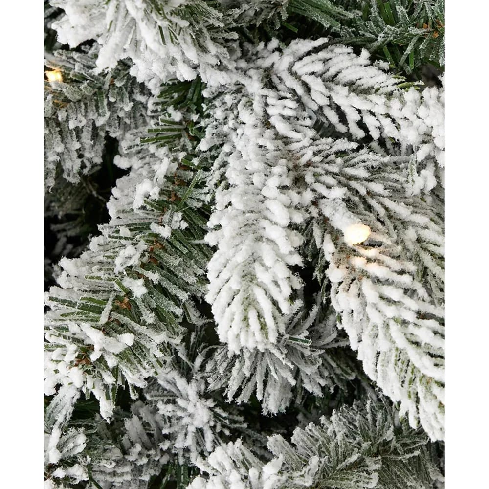 4' Estes Pine Pre-Lit Porch Tree in Urn, Set of 2