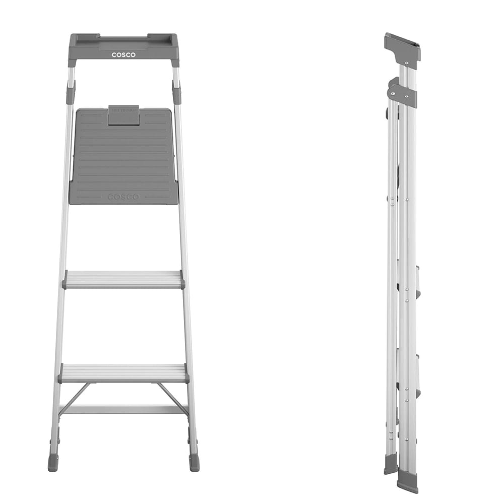 Cosco 3-Step Aluminum Folding Ladder