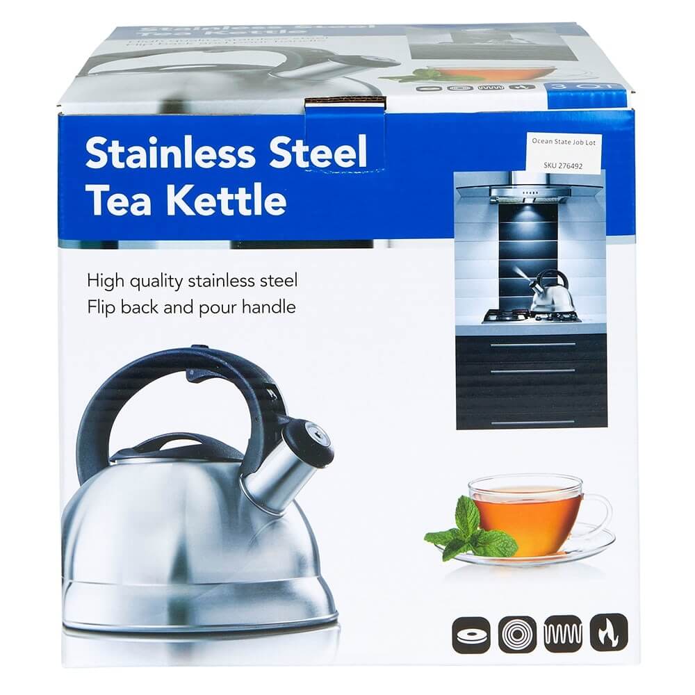 Stainless Steel 3 Qt Tea Kettle