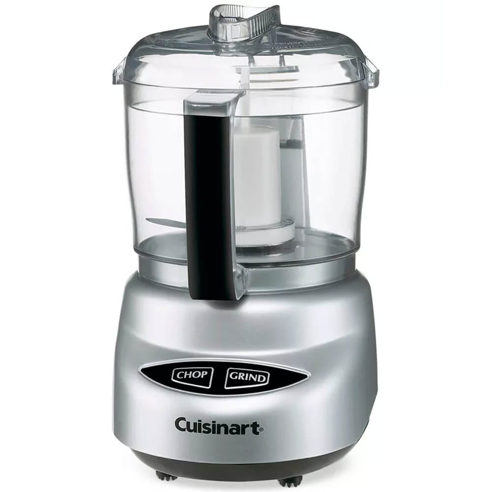 Cuisinart Mini-Prep 4-Cup Food Processor, Brushed Chrome (Factory Refurbished)