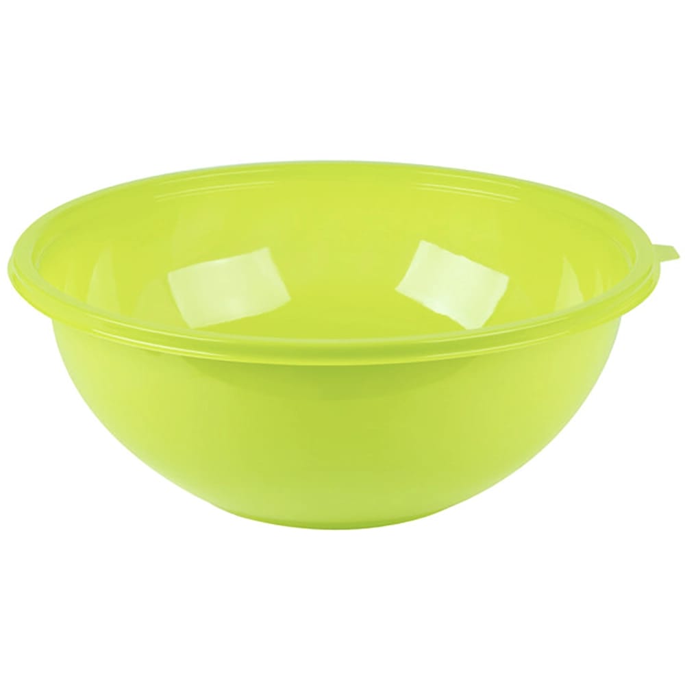 Fineline 320 oz. Salad Bowl, Green, 25 Count