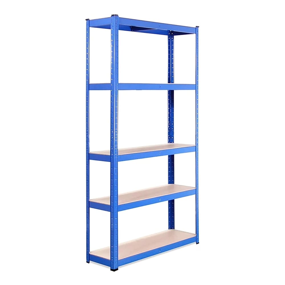 G-Rack 5-Tier Garage Shelving Unit, 25" x 12" x 71", Blue