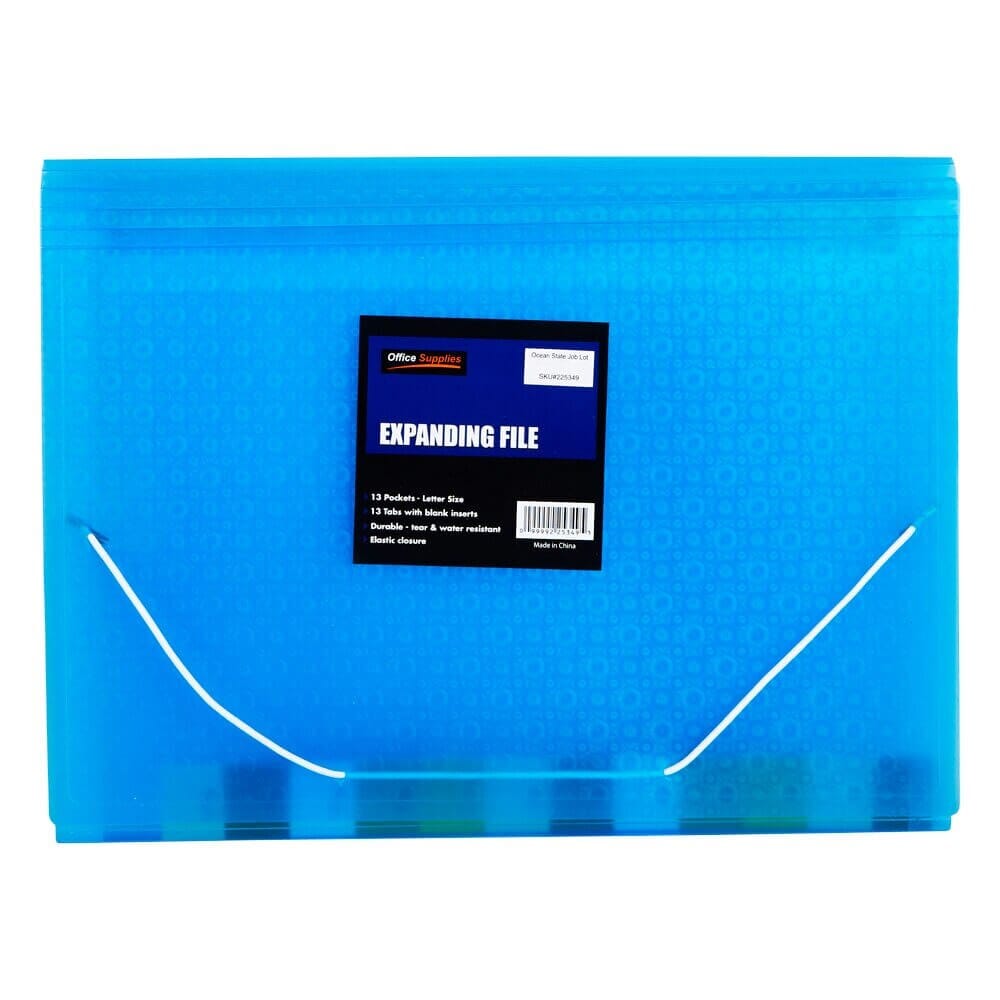 Office Supplies Expanding File Folder