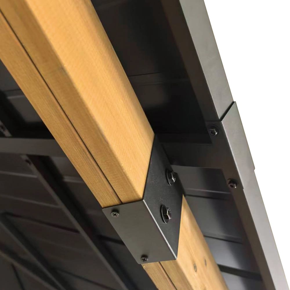 Rockport 11' x 11' Cedar Wood Hard Top Gazebo