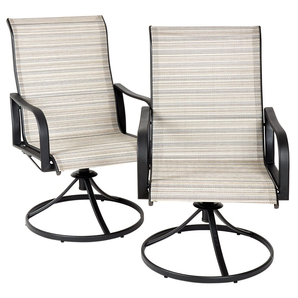 Taylor Bay Swivel Chair, Set of 2