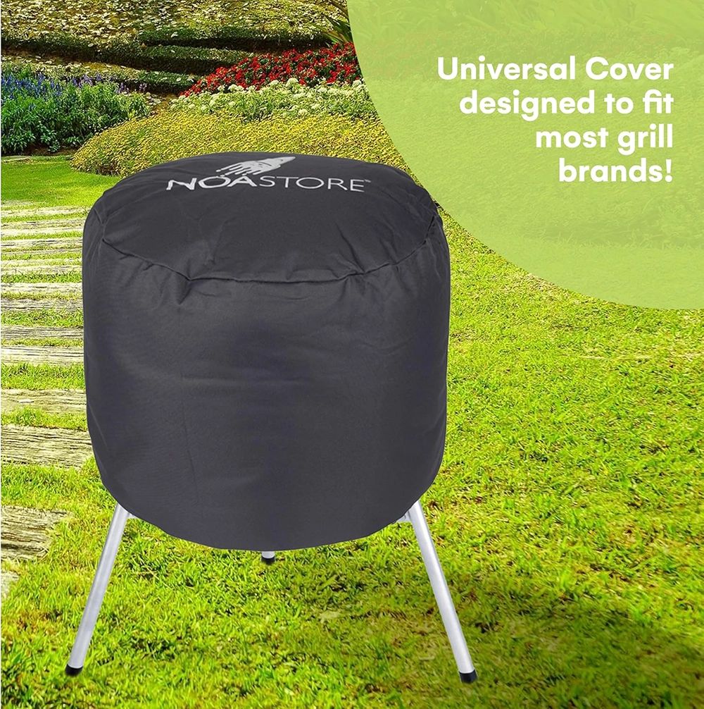 Noa Store 18" Grill Cover, Gray