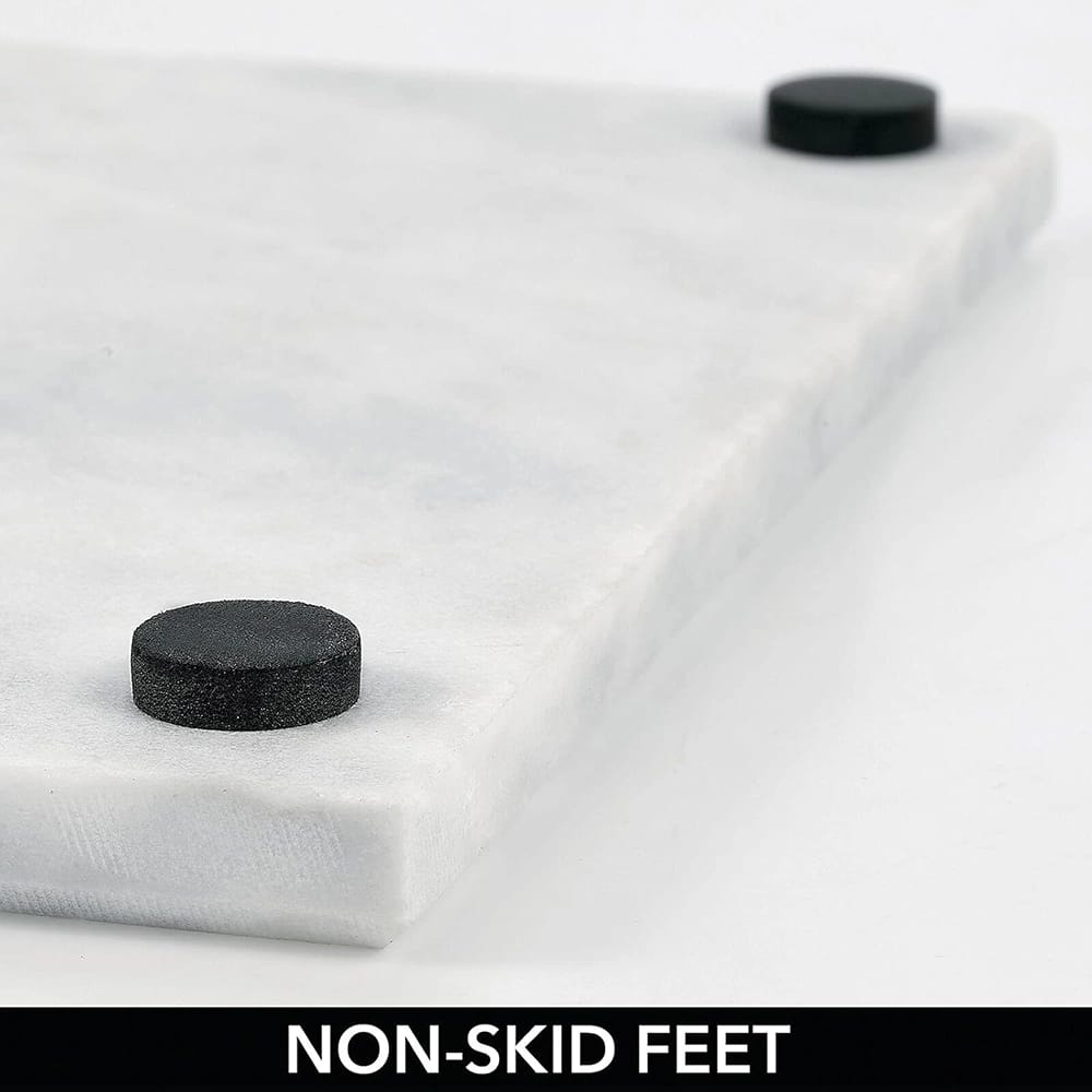 mDesign Pastry Cutting Board, Marble